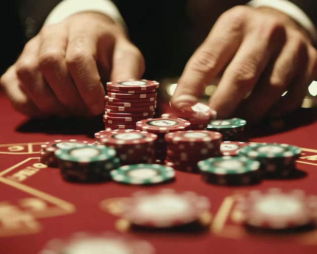 Live dealer roulette table with multilingual chat interface